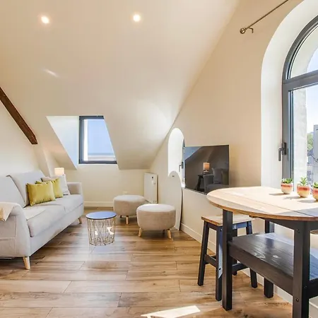 Beau L.o.f.t. Sous Les Toits - Vue Sur 2 à 4 Personnes - Résidence La Vague * Houlgate